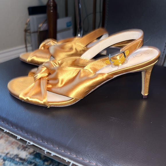 Satin Kitten Heels - Sole Society - Picture 7 of 10